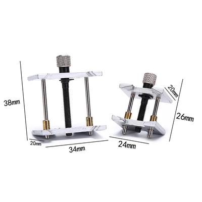 2Pcs Watch Case Metal Movement Holder Watchmaker Clamp Repair Tool