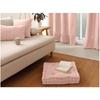 Plain Floor Cushion 50 X 50 Cm Panama Old Pink