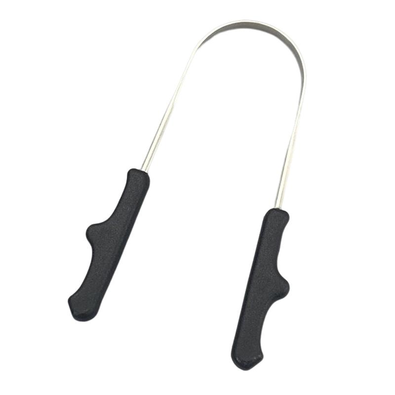 1Pc Simple Copper Tongue Scraper Cleaner Fresh Breath Dental Cleaning Health Oral Care Hygiene Tools