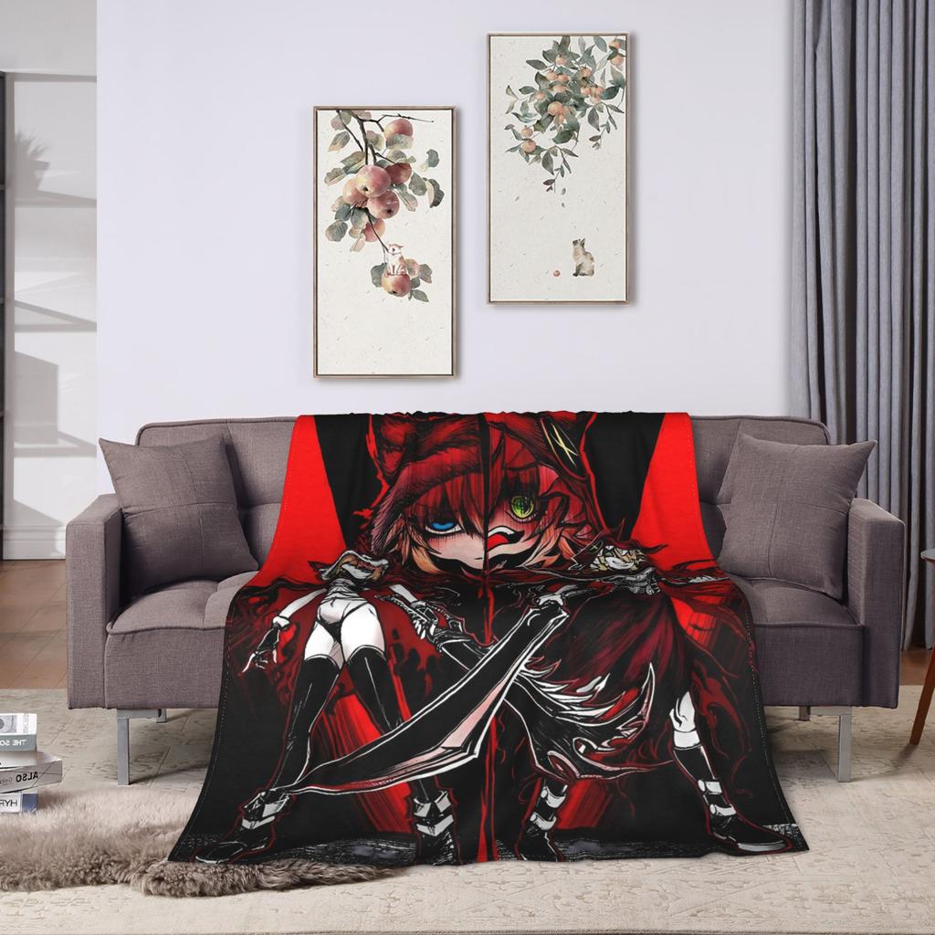 Deads by Daylights Blanket Quality Soft  Throw Blanket Winter Travel Office Couch Chair Novelty Bedspread