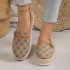 Vintage Flowers Loafers Shoes for Women Autumn Slip-on Platform Sneakers Woman Round Toe Flat Heel Non-slip Espadrilles Shoes