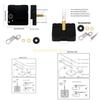 Silents Quartzs Clock Movement Set Clock Mechanism DIY Watches Repair Tool Kits Top Sale