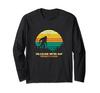 Retro Delaware Water Gap Pennsylvania Bigfoot Souvenir Long Sleeve T-Shirt