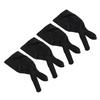 4 Pack Artist Drawing Glove Right Left Hand 3 Layer Two Finger Smooth Elasticity Breathable Digital Art Graphic Tablet
