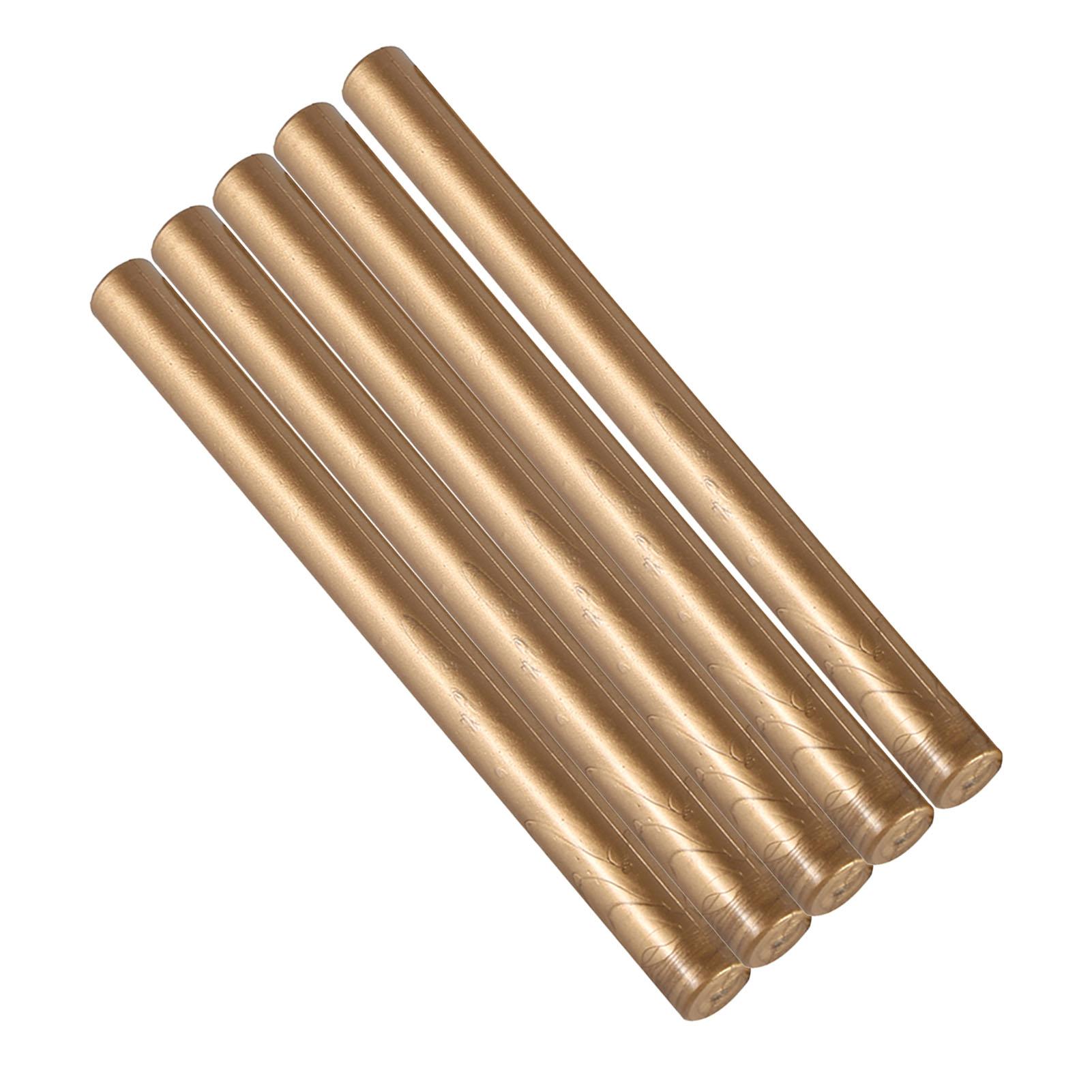 

5pcs Seal Stamp Wax Sticks For Sealing Vintage Birthday Wedding Invitation Cards (Burgundy)