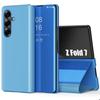 Coque de Protection - BOOLING - pour Samsung Galaxy Z Fold 7 - Anti-Rayures - Smart Case - Bleu