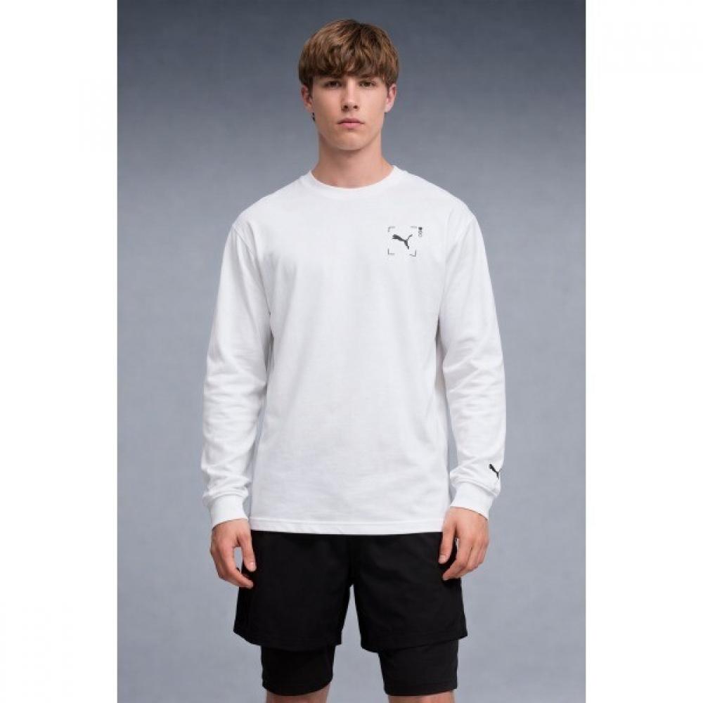 PuMa Men S Long Sleeve Tee M Run Club lSt 529766 01 52976601/XXL