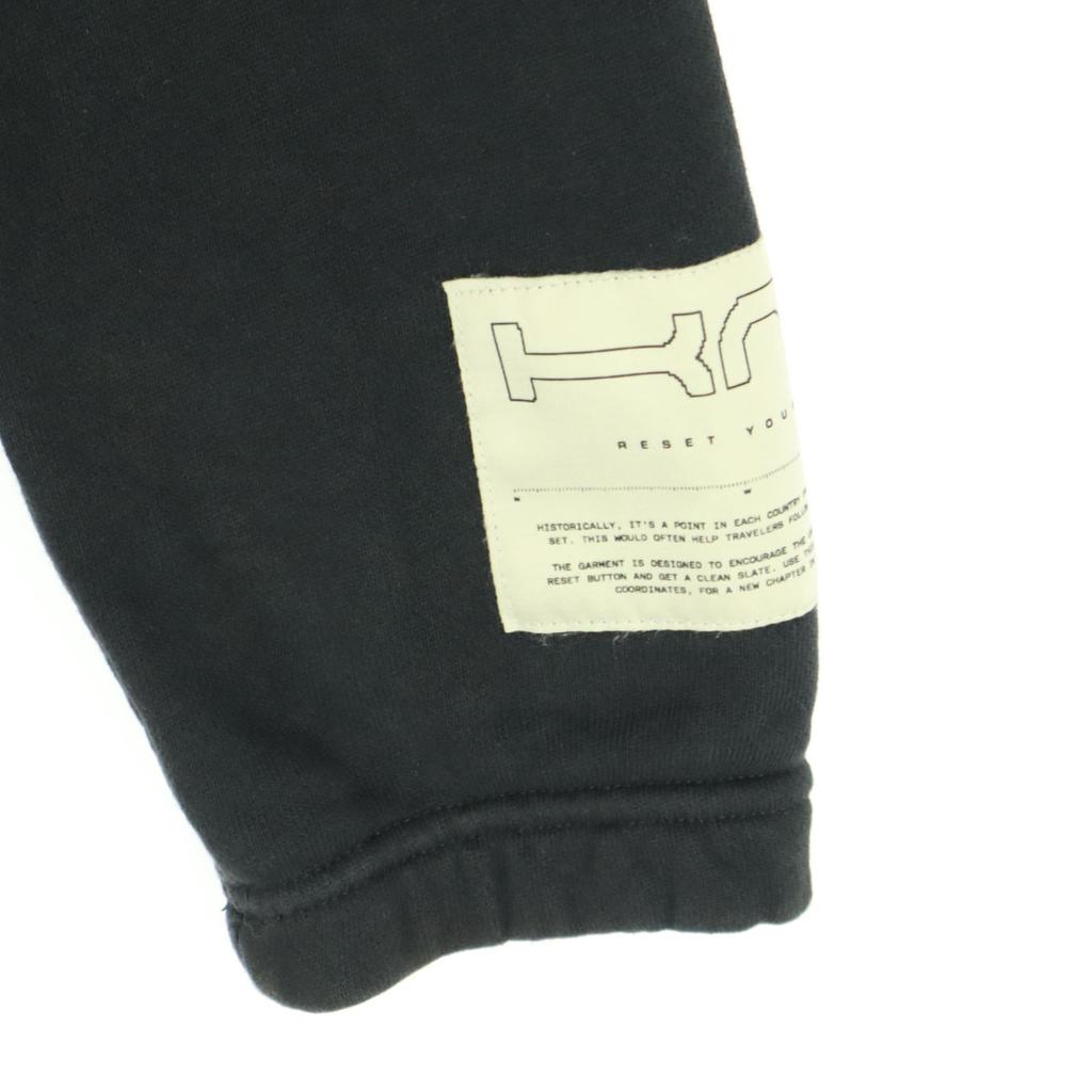 adidas One point logo Long sleeve Zip hoodie M black Women Used