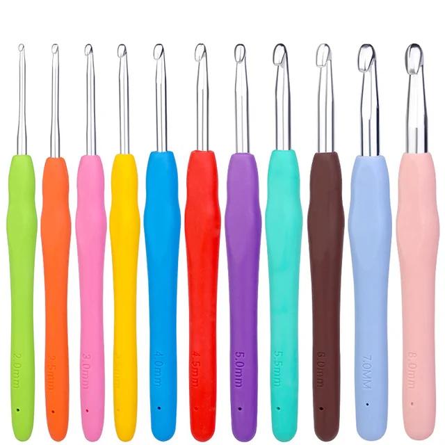 

Набор спиц для вязания крючком BUDDUR с сумкой для хранения и стальной иглой с большим ушком для плетения тканей своими руками