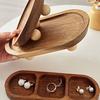 Rings Wooden Jewelry Tray Necklace Jewelry Display Rack Durable Jewelry Display Stand  Ornament