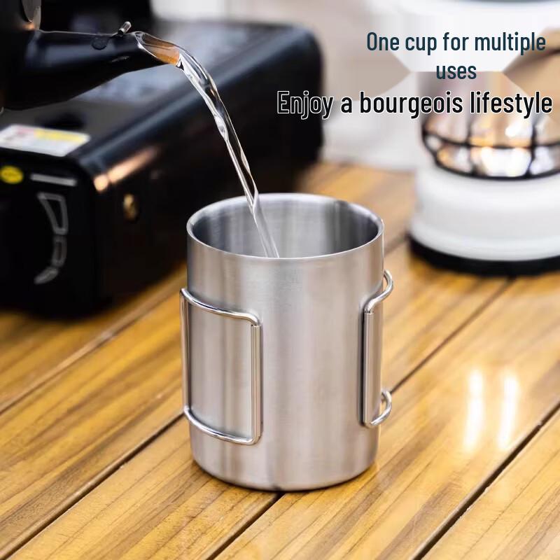 TLXT Portable Folding Camping Mug