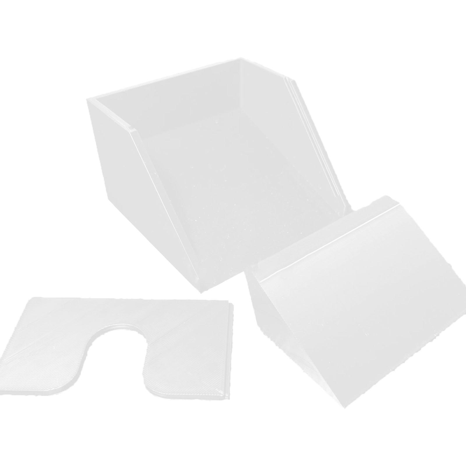 

Cards Shoe Professional Standard Size Card Dealer Discard Tray Holder Portable Poker Game Table Accessory Easy to Use белый