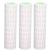 Walfront Preisschild-Aufkleber, 30 Rollen (15.000 Blatt), Einreihiges Etikettenpapier, Kompatibel mit MX5500 Preisauszeichner, 21x12mm, Preispapier, Supermarkt-Stempelpapier,