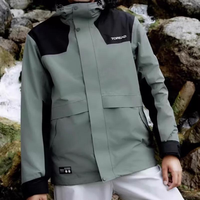 TOREAD Men s 3-in-1 Windproof Fleece Jacket M