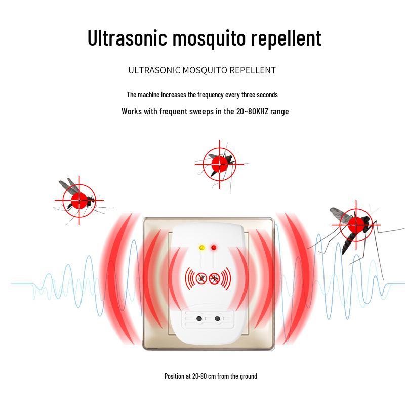 Ultrasonic Pest Repeller: Rat, Mosquito, and Insect Control Device