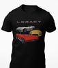 Camiseta Unisex de Manga Corta de Carreras 1965 Shelby GT350R Fastback Mustang