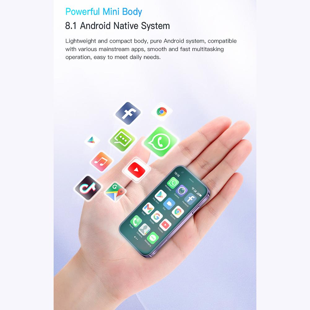 Xs15 Mini 3G Handy 3,0 Zoll Display Android 8.1 Dual-SIM Dual-Standby Smartphone 2+16GB WLAN GPS Mini-Handy