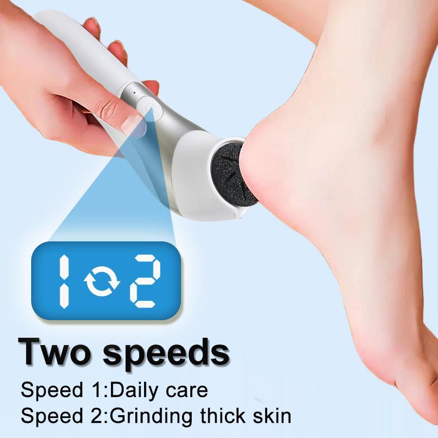 Foot Remover Rechargeable Foot File for Dead Skin Removal Exfoliating Tool for Hard Skin Pedicure