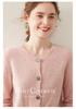 2025 Women's Cashmere Round Neck Loose Knit Sweater - Soft, Fluffy, Versatile Outerwear for Autumn and Winter
