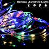 LED String Light Smart Bluetooth App Control Garland Waterproof Outdoor Fairy Lights For Christmas Holiday Party Birthday Decor