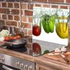 Glas-Kochfeld-Schutzplatte 60x52 Paprika