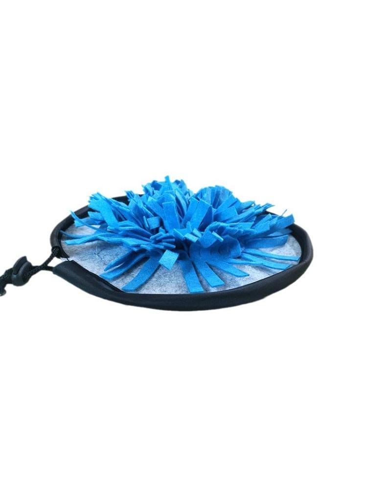 

Pet Dog Slow Food Pad Convenient Storage Pet Food Pad Educational Products Bite-resistant Exercise Smell Pads 25 25 синий