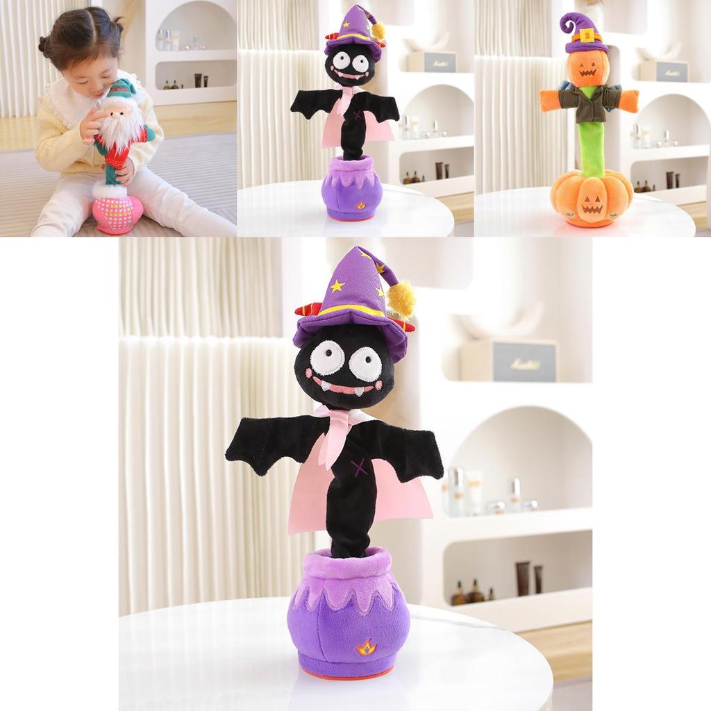 Christmas Santa Plush Toy With Singing And Swinging Features For Teen Gift