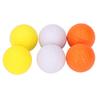 6Pcs Golf Balls Set 3 Colors Textured Surface Balls and PU Storage Pouch Golf Equipment Kit for Golf Enthusiast Training