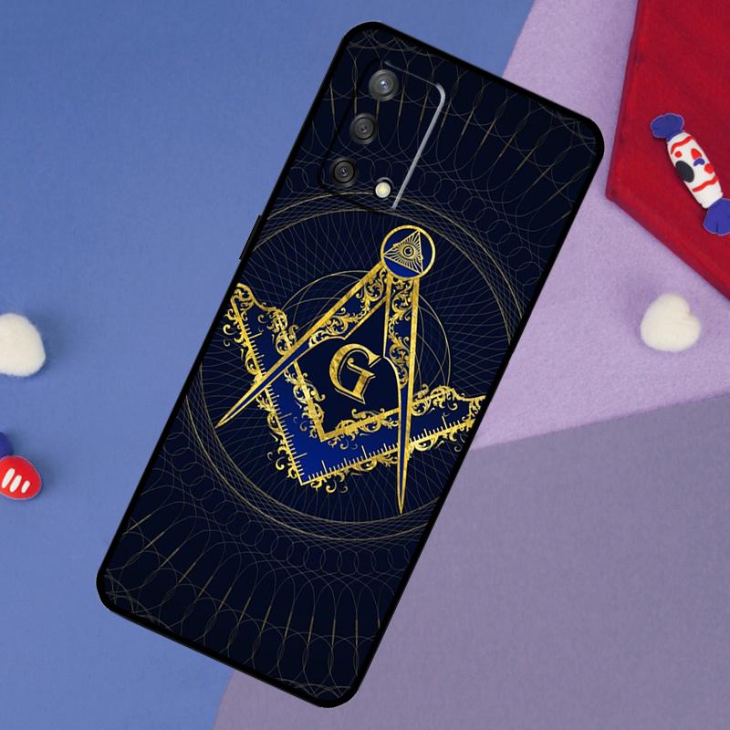 Freemasonry Logo Symbol Case For Oppo A78 A18 A38 A74 A94 A54 A58 A98 A80 A60 A40 A96 A76 A16 A15 A17 A57 A5 A6 Pro