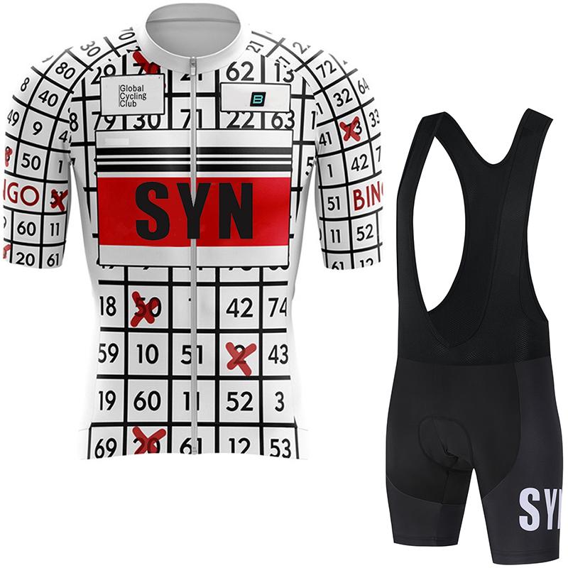 

2026 Breathable Cycling Suit Set Sunscreen Jersey Men s High Elastic Sponge Pad Cycling Pants Summer Road Cycling Sweatshirt Set Cycling Clothes XS