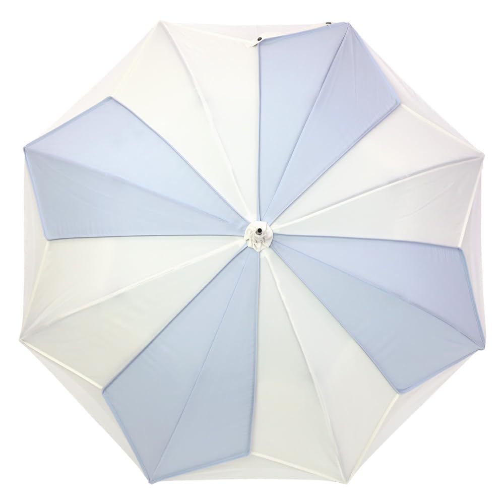 light heat heat special recommended tricolor long parasol blue x [Chinoiserie Modern] Parasol, first-class blocking, dissipation, shielding,