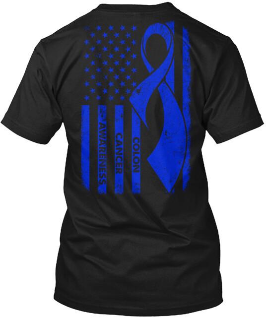 Colon Cancer Awareness Tee T-Shirt L