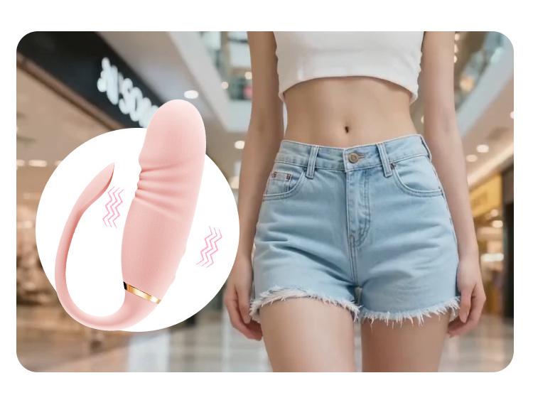 Laolusi Yuxin Clitoral and Extension Vibrator for Female Pleasure