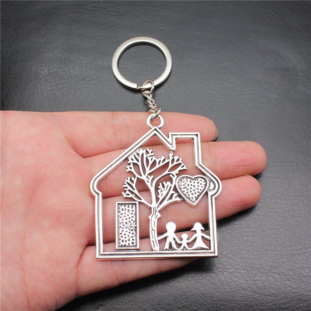 28mm Schlüsselanhänger Lebensbaum Kabbalah Hochzeitsschmuck Zubehör QY054