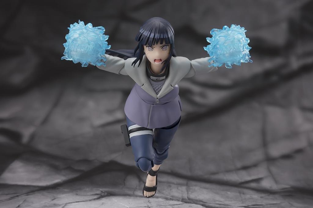 TAMASHII NATIONS NARUTO Shippuden Hinata Hyuga White 135mm PVC ABS painted movable figure S.H.Figuarts -Noble Eyes- Approx. &