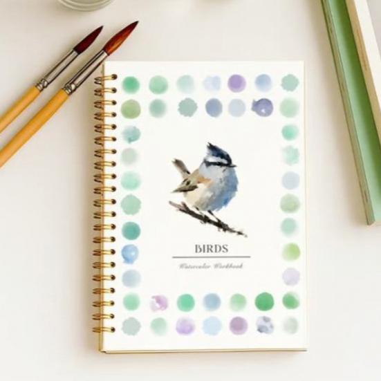 Coloring Picture Book with 12 Paint Colors Thickened Pages Animal Flower