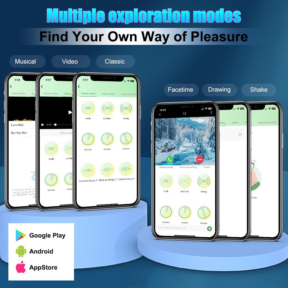 Vibrating Butt Plug Anal Toy Male Prostate Massager 9 Vibration Rotation App Controlled Anal Plug Adult Sex Toys for Men Women Waterproof Masturbator
