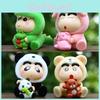 Crayon Models Shinchan Pvc Toys Ornaments For Kids Visual Development Skills