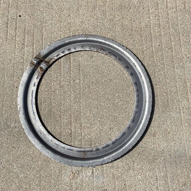 Thickened Round Stove Ring Flange Lid Gasket for Firewood Stove Kitchenware