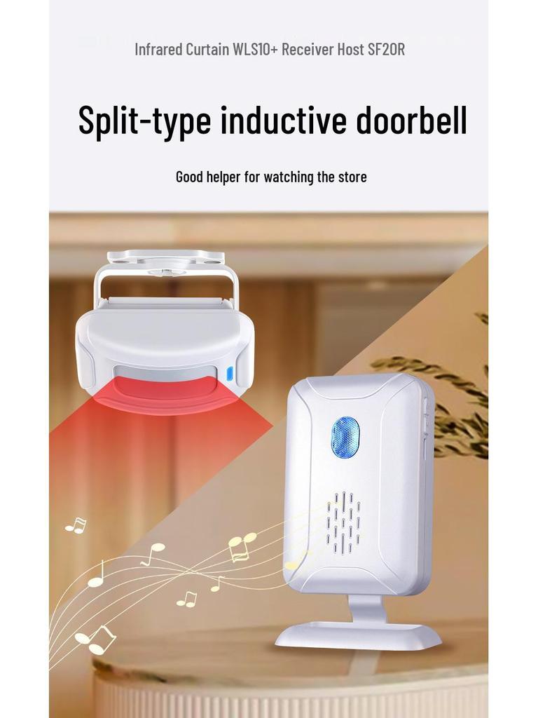 Wireless Infrared Motion Sensor Voice Welcomer