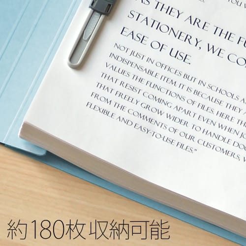 Plus Flat File Resin Binding A4 Vertical Royal Blue 10 Books NO.021N 78-031ÁE0