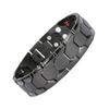 Care Treatment Stainless Steel Magnetic Therapy Bracelet Energy Healing Hematite Detachable Bangle