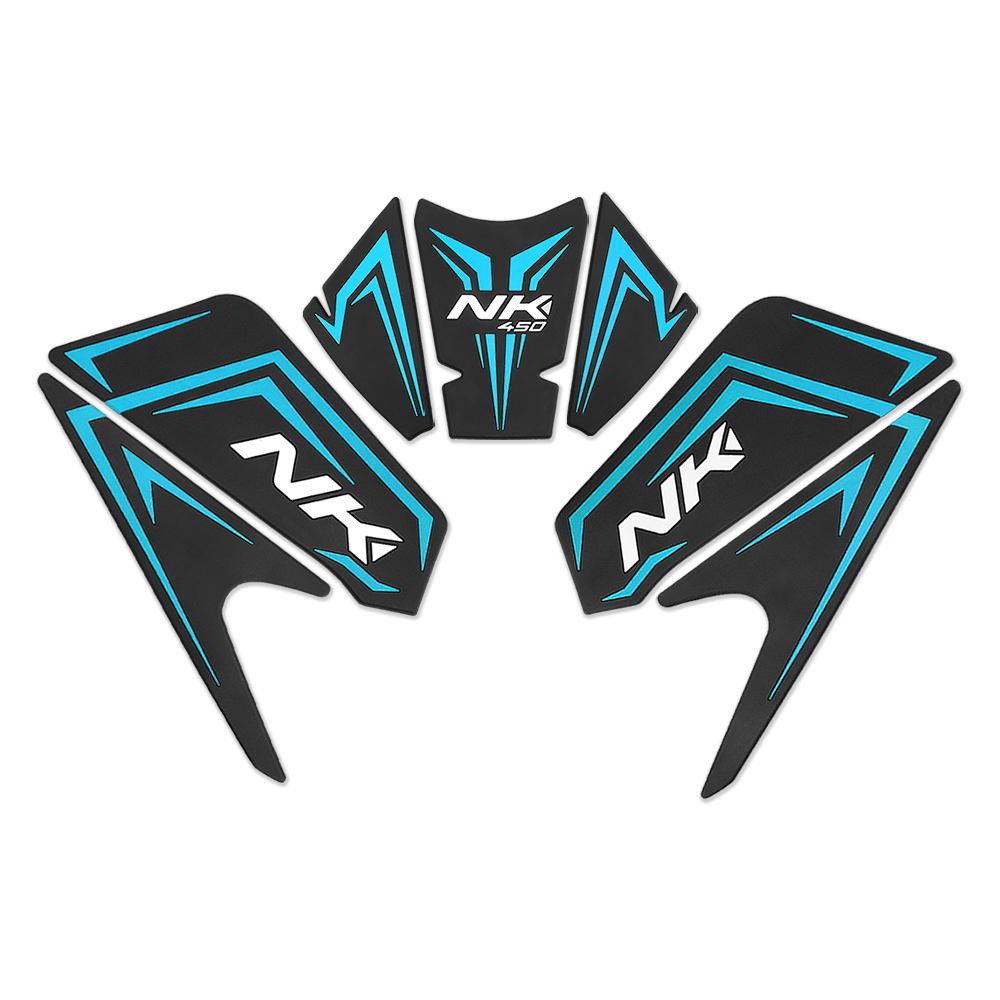 FOR CFMOTO 450NK 2024 NK450 450 NK Motorcycle Side Fuel Tank pad Protector Stickers Decal Gas Knee Grip Traction Tank Pads