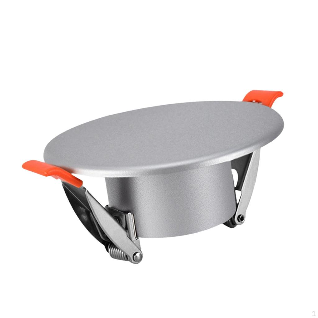 Plate Downlight Hole Cap, Wall Mount, Decorative Panel for Air Conditioning Holes, Home Kitchen