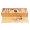 Montessori Language Teaching Aids for Children 26 English Letters Structure Practice Kids Educational Act Study Materials Toys