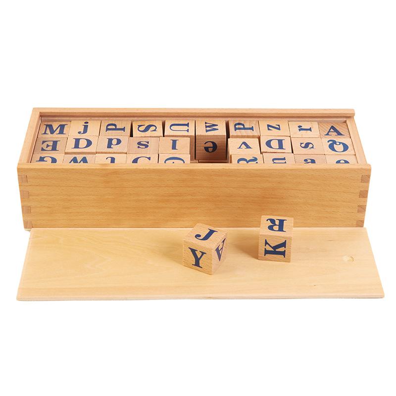 Montessori Language Teaching Aids for Children 26 English Letters Structure Practice Kids Educational Act Study Materials Toys