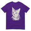 Smoking Cat Cigarette Kitten Funny Meme Stupid Brainrot Tshirt