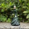 Cane Evil Witch Resin Craft Ornament Halloween Atmosphere Desktop Ornament