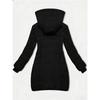 Autumn Winter Fleece Thickened Waterproof Hooded Jacket for Men Women Outerwear Top