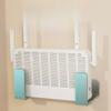 No Drill Wall Mount Shelf for TV Box Router Power Strip Holder Foldable Organizer Living Room Bedroom Multi Storage Rack